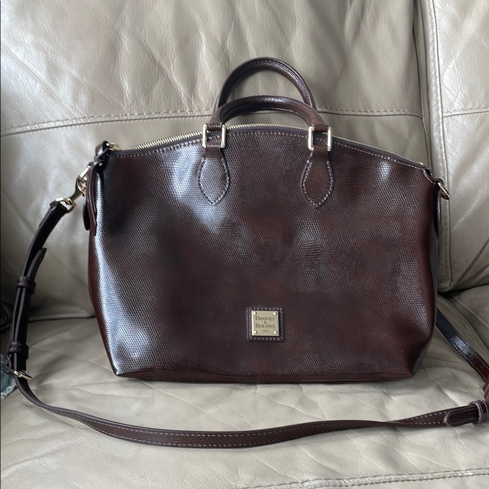 Dooney & Bourke Brown Leather Purse